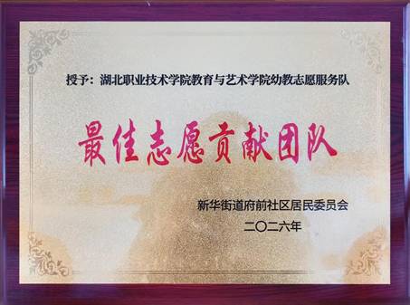 最佳志愿贡献团队26.1